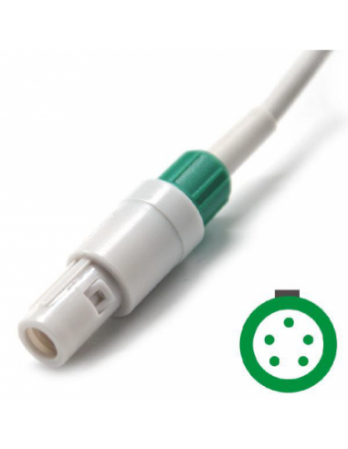 Adaptador SPO2 Risingmed (8 pin...