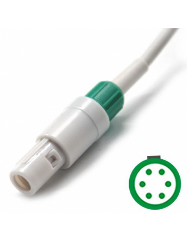 Adaptador SPO2 Unicare (6 pin Nellcor...
