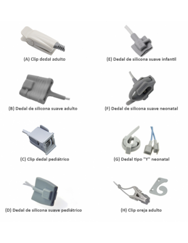 Sensor SPO2 Nihon Kohden (20 pines)