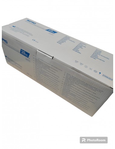 Jeringa NIPRO LUER - 2 cuerpos -10ml...