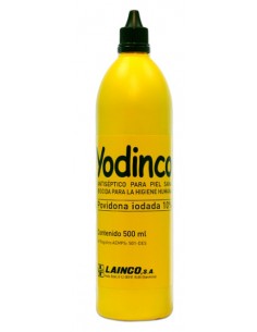 Yodinco povidona yodada.... 2