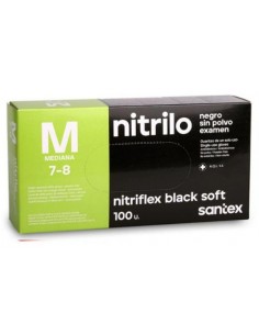 Guantes de nitrilo sin...