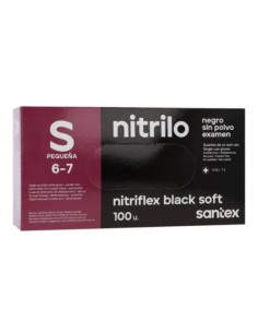 Guantes de nitrilo sin...