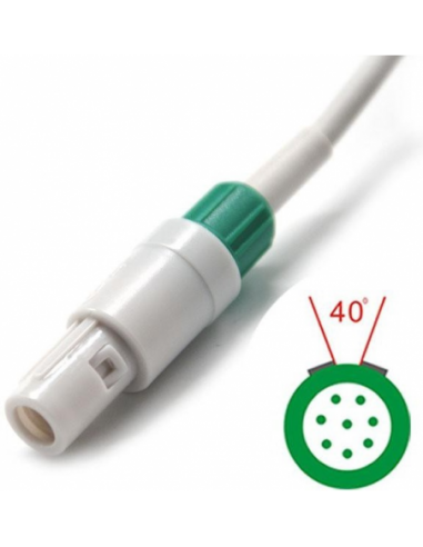 Adaptador SPO2 Comen (8 pin Masimo y...