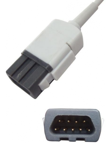 Adaptador SPO2 GE Trusat (9 pin...